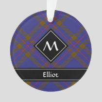 Clan Elliot Modern Tartan Ornament