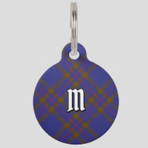 Clan Elliot Modern Tartan Pet ID Tag