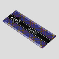 Clan Elliot Modern Tartan Ruler