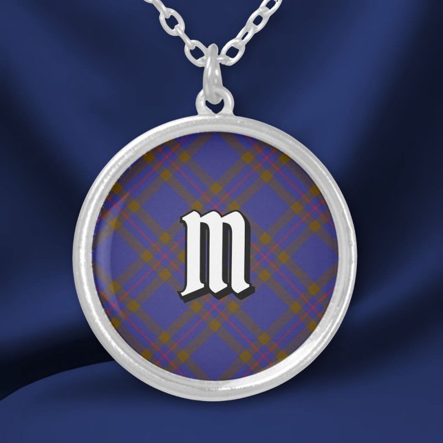 Clan Elliot Modern Tartan Silver Plated Necklace (Creator Uploaded)