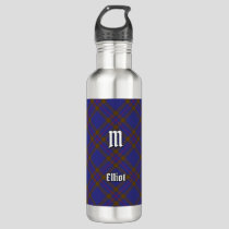 Clan Elliot Modern Tartan Steel Water Bottle