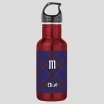 Clan Elliot Modern Tartan Steel Water Bottle