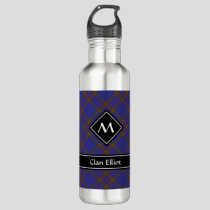 Clan Elliot Modern Tartan Steel Water Bottle