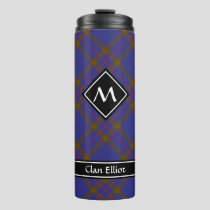 Clan Elliot Modern Tartan Thermal Tumbler