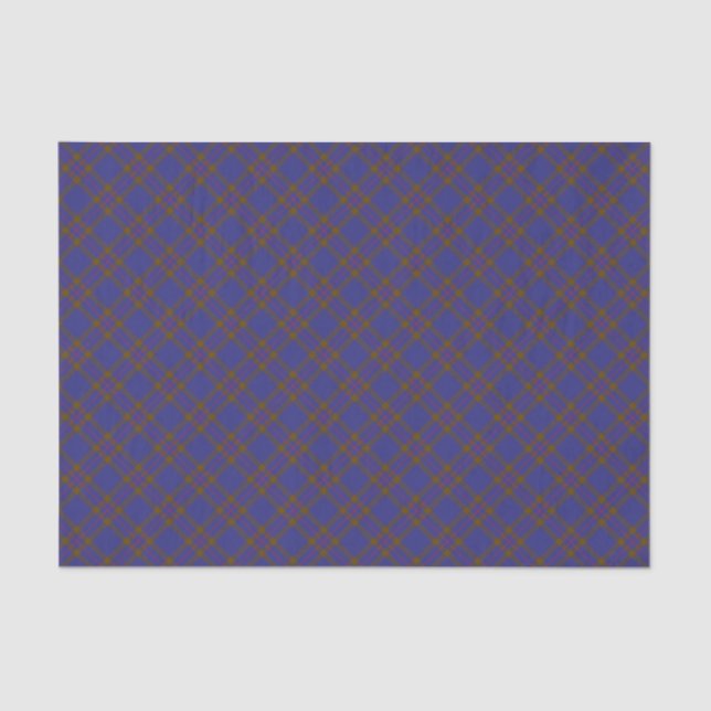 Clan Elliot Modern Tartan Tissue Paper (Front)
