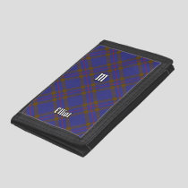 Clan Elliot Modern Tartan Trifold Wallet