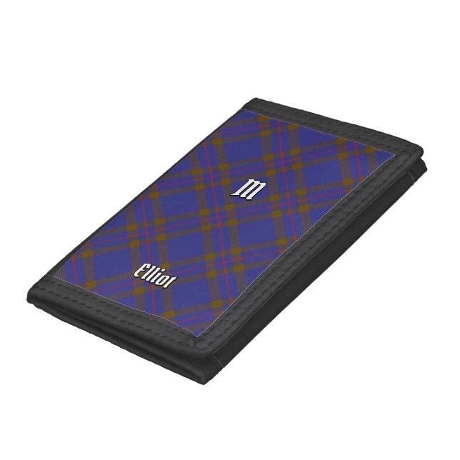 Clan Elliot Modern Tartan Trifold Wallet (Bottom)