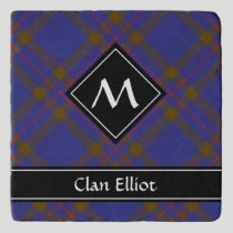Clan Elliot Modern Tartan Trivet