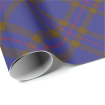 Clan Elliot Modern Tartan Wrapping Paper