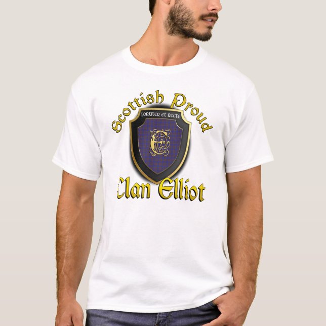 Clan Elliot Scottish Proud Shirts (Front)