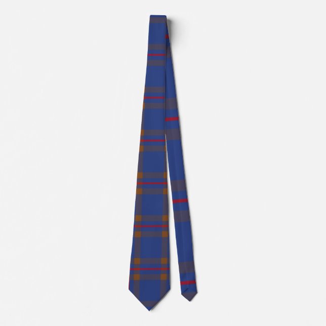 Clan Elliot Tartan Neck Tie (Front)