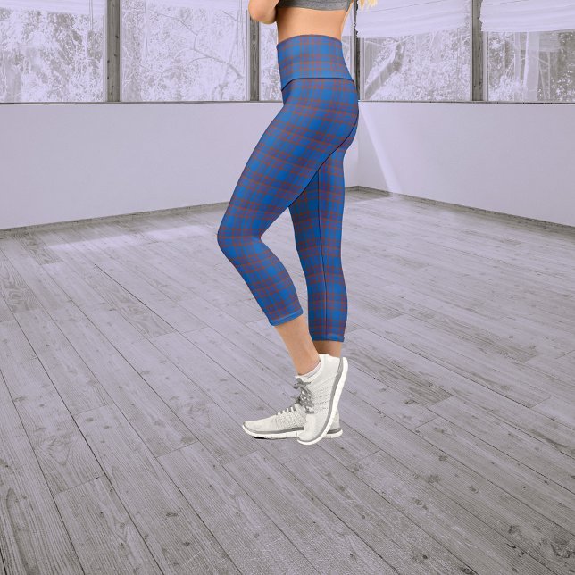 Clan Elliot Tartan Plaid Capri Leggings (Creator Uploaded)