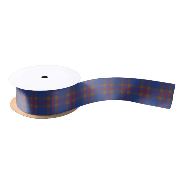 Clan Elliot Tartan Satin Ribbon (Spool)