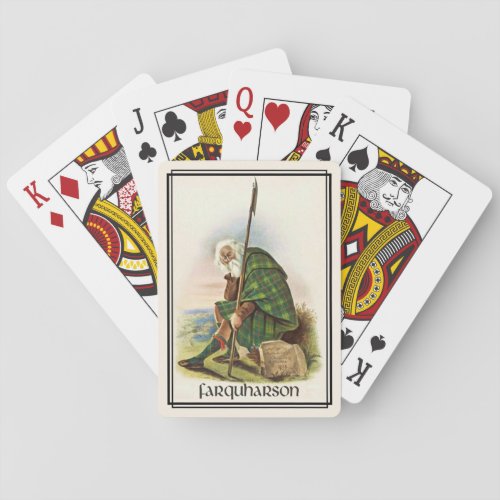 Clan Farquharson Classic Scotland Playing Cards