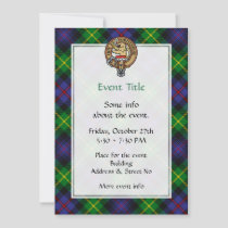 Clan Farquharson Crest Invitation