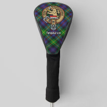 Clan Farquharson Crest over Tartan Golf Head Cover