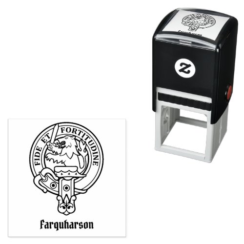 Clan Farquharson Crest Self_inking Stamp