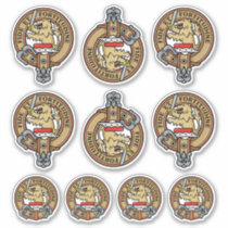 Clan Farquharson Crest Sticker Set