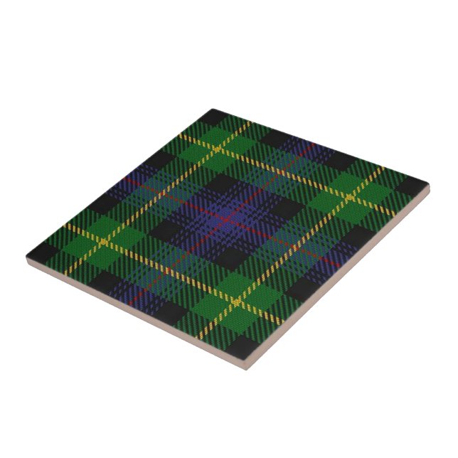 Clan Farquharson Scottish Expressions Tartan Tile (Side)
