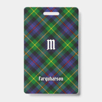 Clan Farquharson Tartan Badge