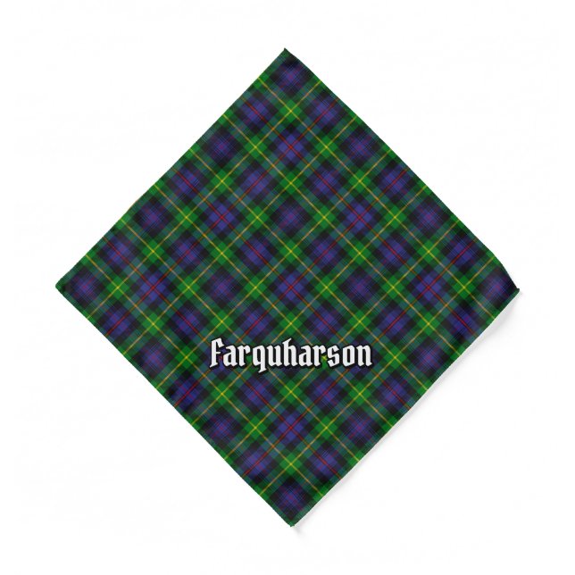Clan Farquharson Tartan Bandana (Front)