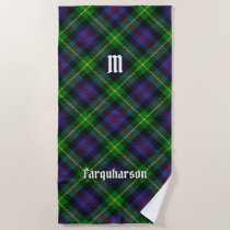 Clan Farquharson Tartan Beach Towel