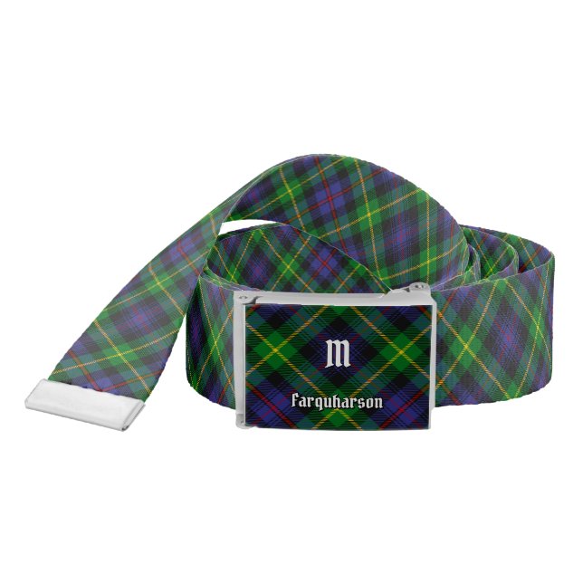 Clan Farquharson Tartan Belt (Snake)