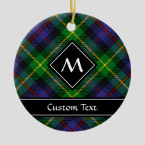 Clan Farquharson Tartan Ceramic Ornament