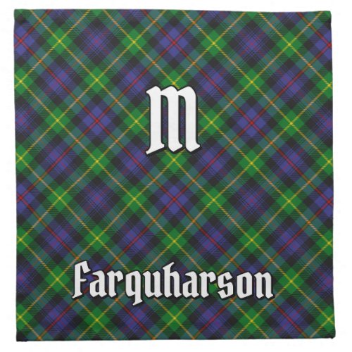 Clan Farquharson Tartan Cloth Napkin