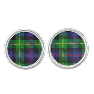 Clan Farquharson Tartan Cufflinks