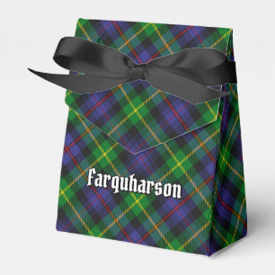 Clan Farquharson Tartan Favor Box