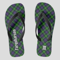 Clan Farquharson Tartan Flip Flops