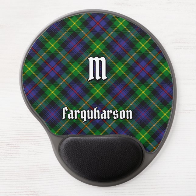 Clan Farquharson Tartan Gel Mouse Pad (Front)