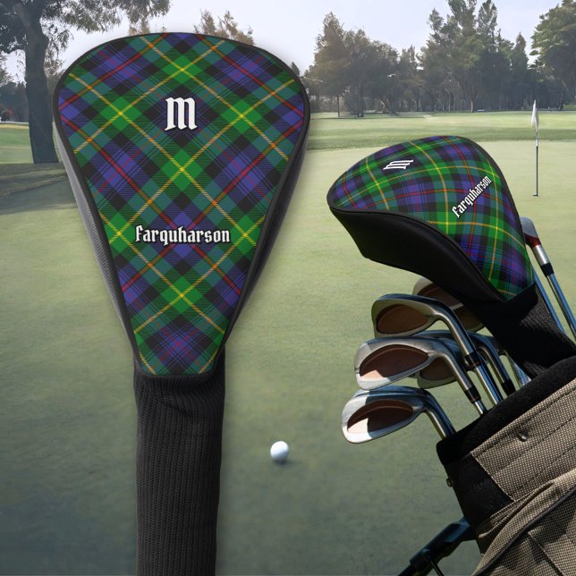 Clan Farquharson Tartan Golf Head Cover (Creator Uploaded)