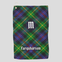 Clan Farquharson Tartan Golf Towel