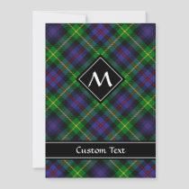 Clan Farquharson Tartan Invitation