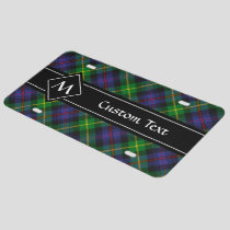 Clan Farquharson Tartan License Plate