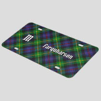 Clan Farquharson Tartan License Plate