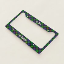 Clan Farquharson Tartan License Plate Frame