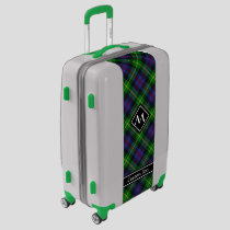 Clan Farquharson Tartan Luggage