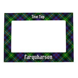 Clan Farquharson Tartan Magnetic Frame