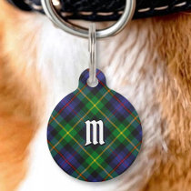 Clan Farquharson Tartan Pet ID Tag