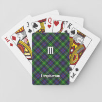 Clan Farquharson Tartan Playing Cards