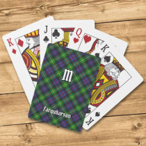 Clan Farquharson Tartan Playing Cards