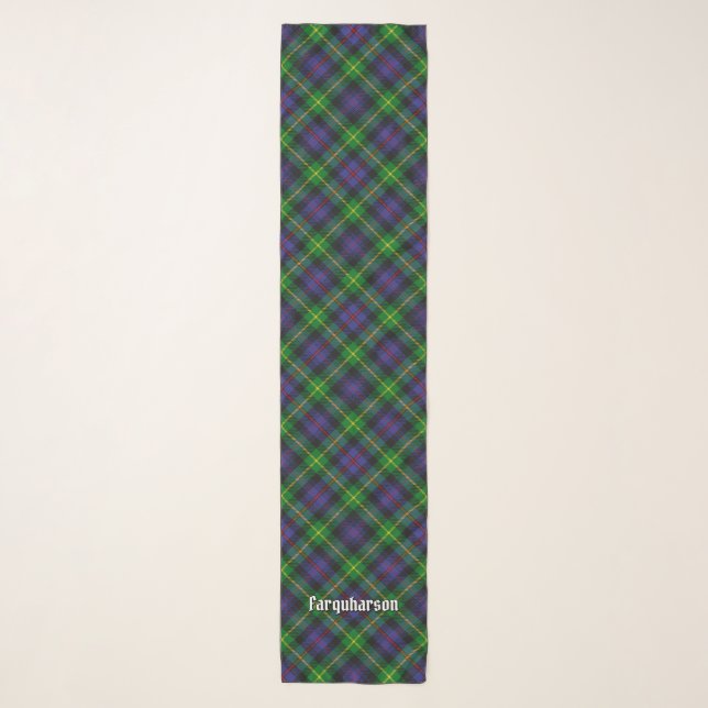 Clan Farquharson Tartan Scarf (Front)