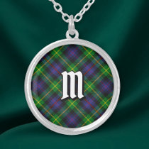 Clan Farquharson Tartan Silver Plated Necklace