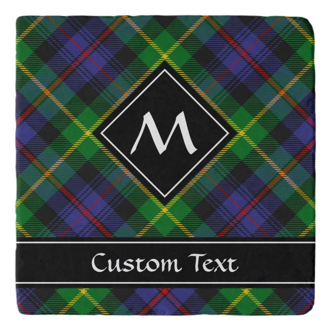 Clan Farquharson Tartan Trivet (Front)