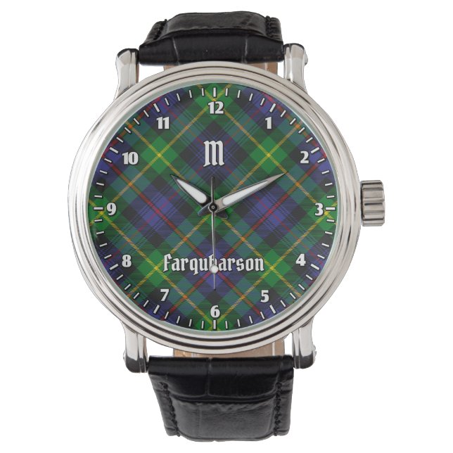 Clan Farquharson Tartan Watch (Front)