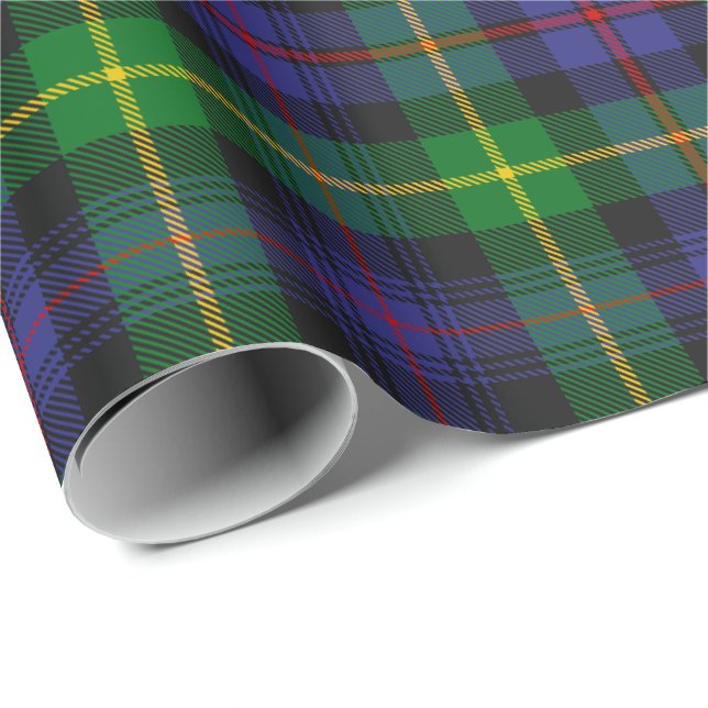 Clan Farquharson Tartan Wrapping Paper (Roll Corner)