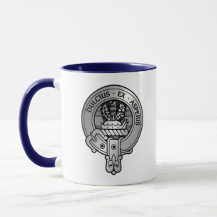 Clan Ferguson Crest & Dress Tartan Mug